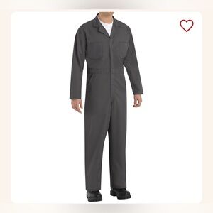 New Red Kap Men’s Twill Action Back Coverall size 38 Regular